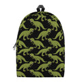 Tyrannosaurus Rex Pattern Print School Backpack