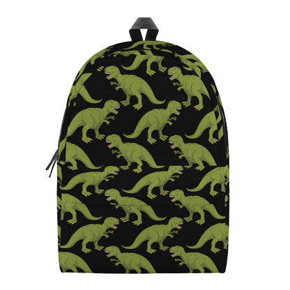Tyrannosaurus Rex Pattern Print Backpack