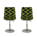 Tyrannosaurus Rex Pattern Print Bar Stool Covers