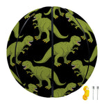 Tyrannosaurus Rex Pattern Print Basketball