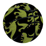 Tyrannosaurus Rex Pattern Print Basketball