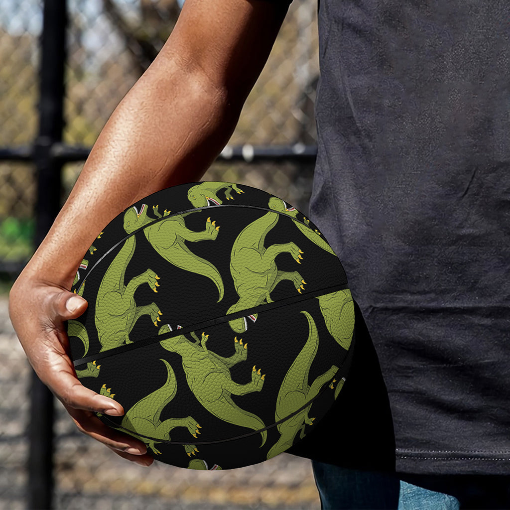Tyrannosaurus Rex Pattern Print Basketball