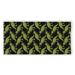 Tyrannosaurus Rex Pattern Print Beach Towel