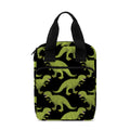 Tyrannosaurus Rex Pattern Print Bible Tote Bag