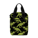Tyrannosaurus Rex Pattern Print Bible Tote Bag