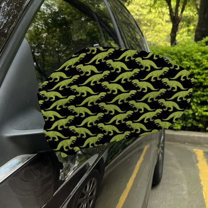 Tyrannosaurus Rex Pattern Print Car Side Mirror Covers
