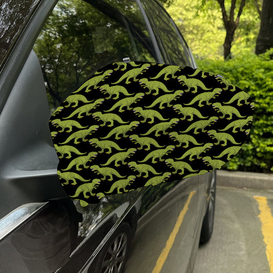 Tyrannosaurus Rex Pattern Print Car Side Mirror Covers