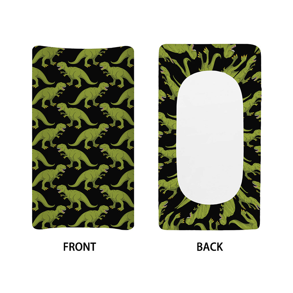 Tyrannosaurus Rex Pattern Print Changing Pad Cover