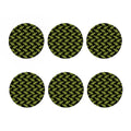 Tyrannosaurus Rex Pattern Print Coaster Set