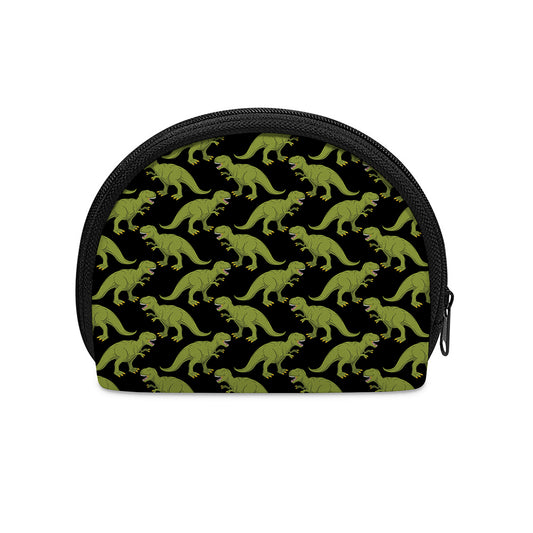 Tyrannosaurus Rex Pattern Print Coin Purse