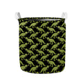Tyrannosaurus Rex Pattern Print Collapsible Laundry Basket