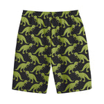 Tyrannosaurus Rex Pattern Print Cotton Shorts