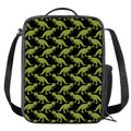Tyrannosaurus Rex Pattern Print Crossbody Lunch Bag