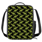 Tyrannosaurus Rex Pattern Print Crossbody Lunch Bag