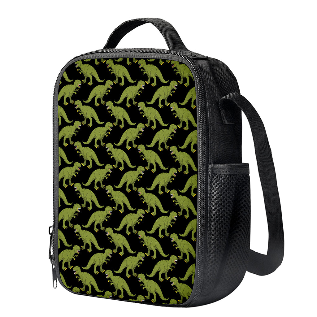 Tyrannosaurus Rex Pattern Print Crossbody Lunch Bag