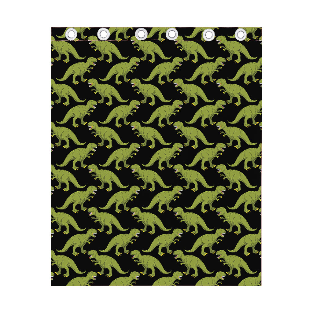 Tyrannosaurus Rex Pattern Print Curtain