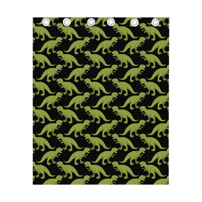 Tyrannosaurus Rex Pattern Print Curtain