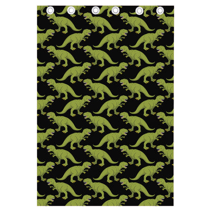 Tyrannosaurus Rex Pattern Print Curtain