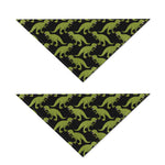 Tyrannosaurus Rex Pattern Print Dog Bandana