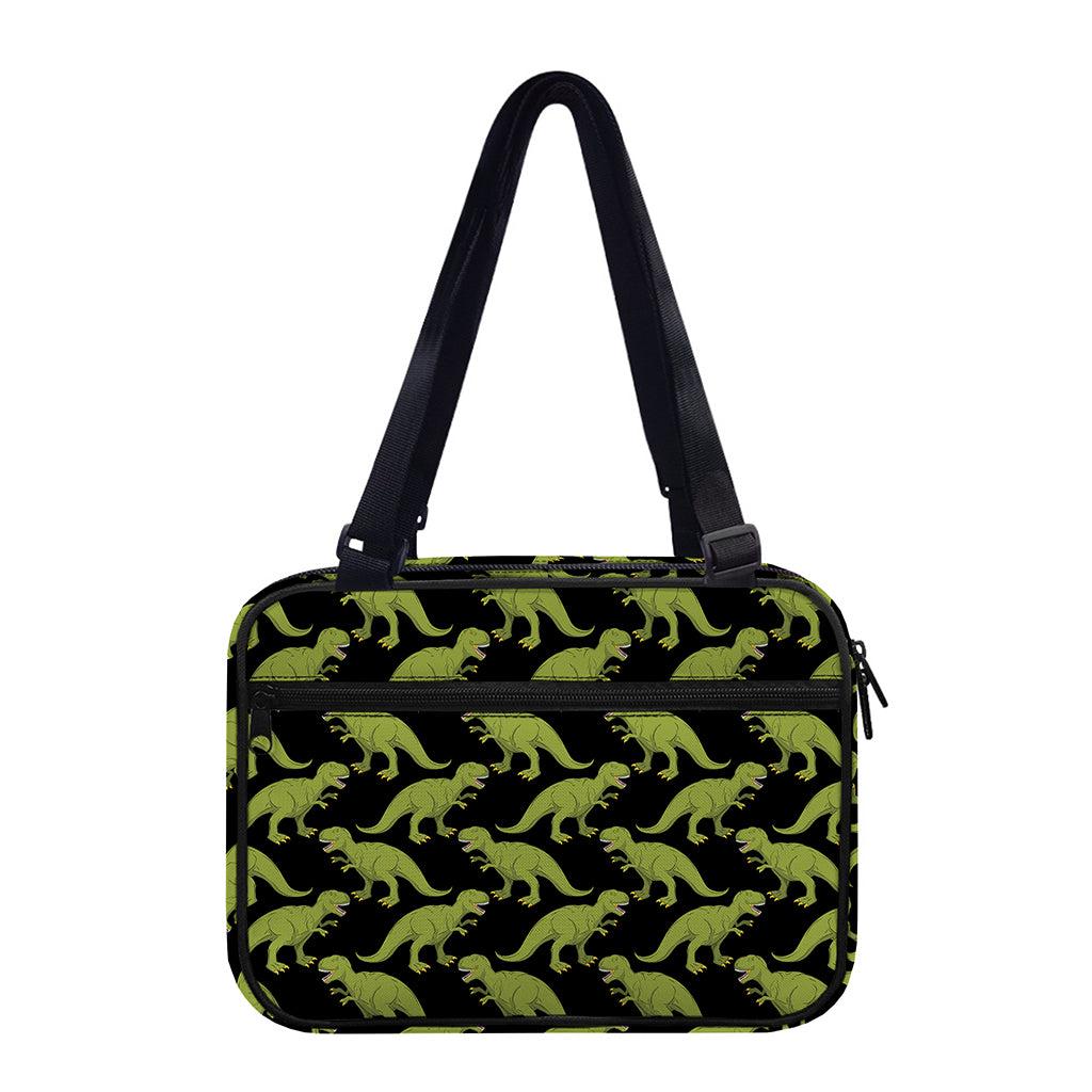 Tyrannosaurus Rex Pattern Print Double Strap Bible Bag