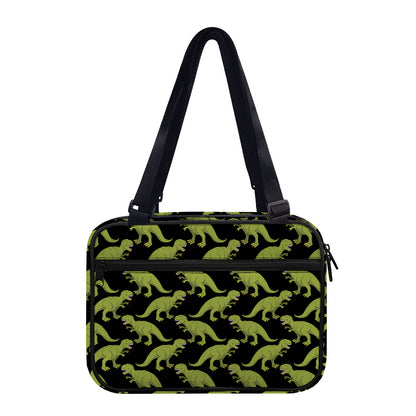 Tyrannosaurus Rex Pattern Print Double Strap Bible Bag