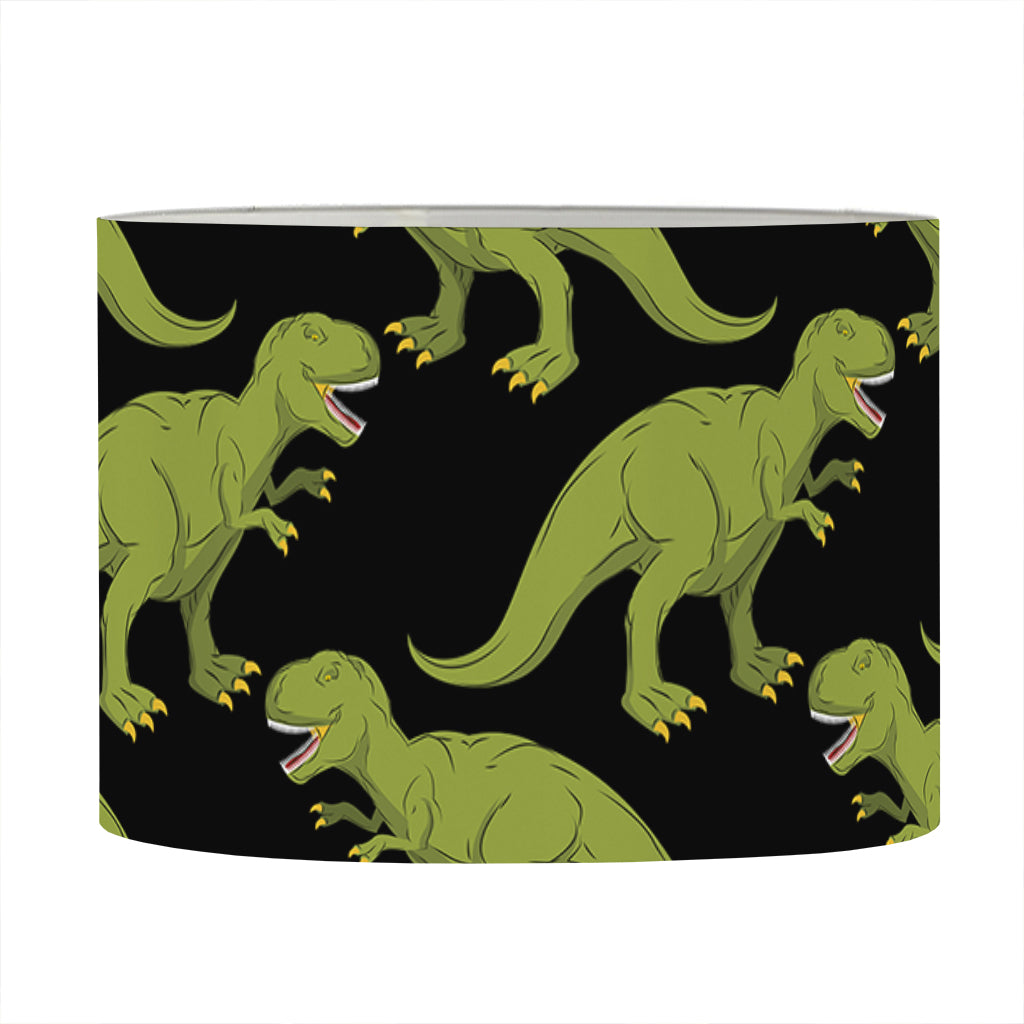 Tyrannosaurus Rex Pattern Print Drum Lamp Shade