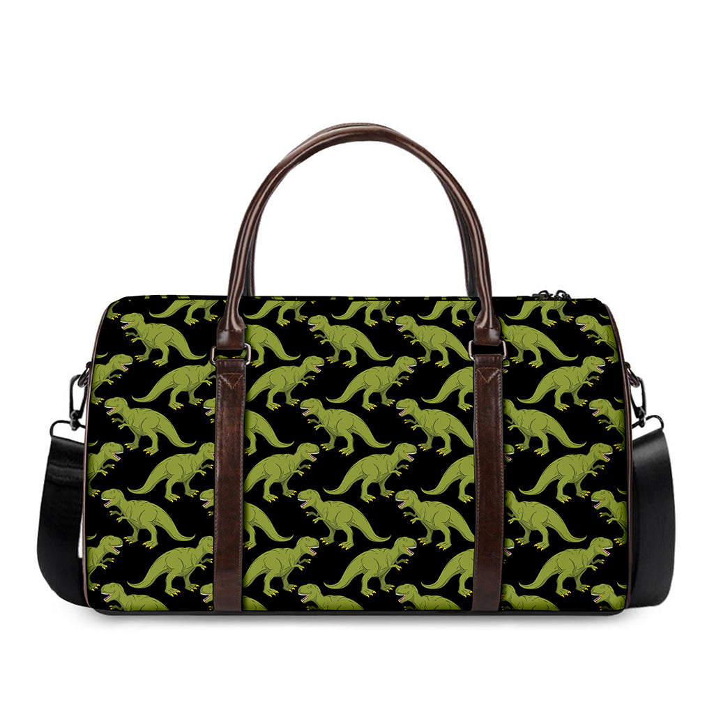 Tyrannosaurus Rex Pattern Print Duffle Bag