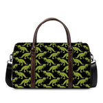 Tyrannosaurus Rex Pattern Print Duffle Bag