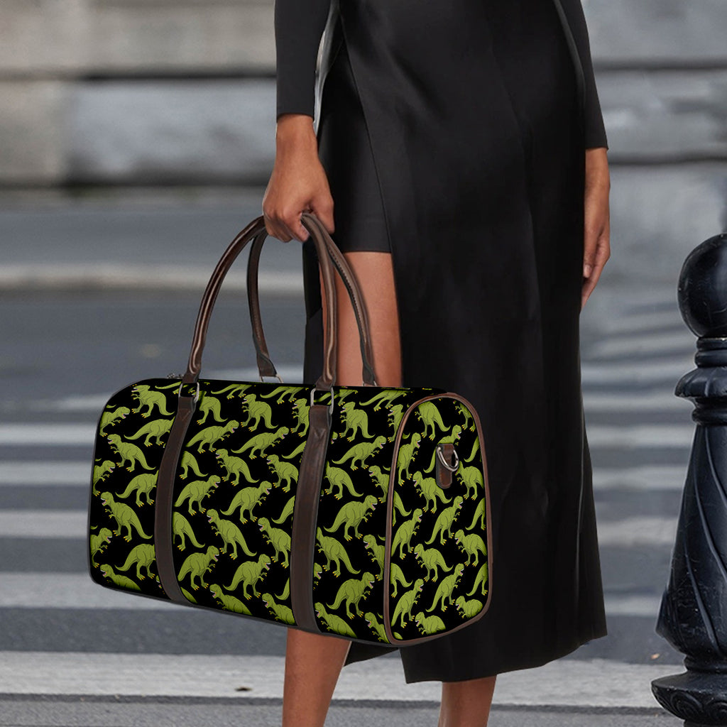 Tyrannosaurus Rex Pattern Print Duffle Bag