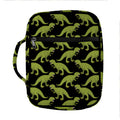 Tyrannosaurus Rex Pattern Print Front Pocket Bible Bag