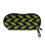 Tyrannosaurus Rex Pattern Print Glasses Case