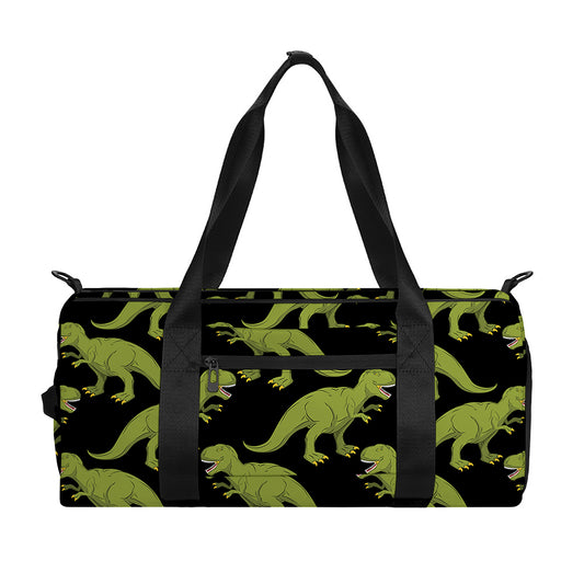 Tyrannosaurus Rex Pattern Print Gym Bag