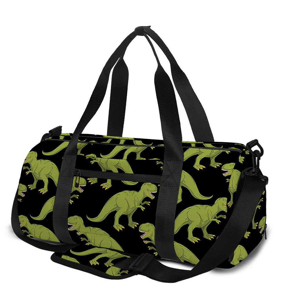 Tyrannosaurus Rex Pattern Print Gym Bag