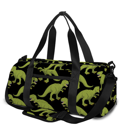 Tyrannosaurus Rex Pattern Print Gym Bag