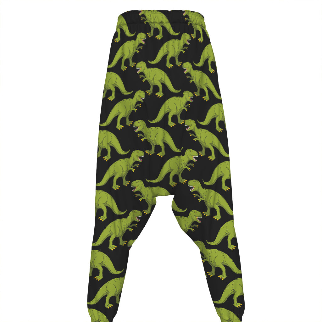 Tyrannosaurus Rex Pattern Print Hammer Pants