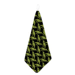Tyrannosaurus Rex Pattern Print Hand Towel