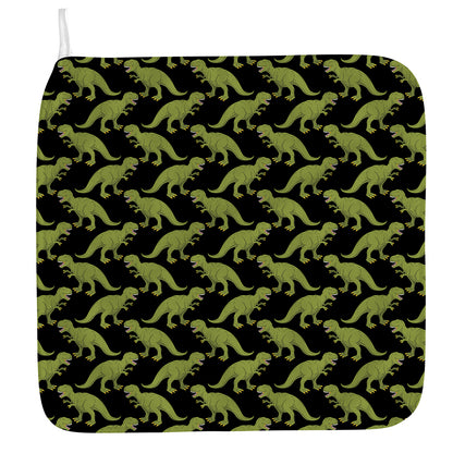 Tyrannosaurus Rex Pattern Print Hand Towel