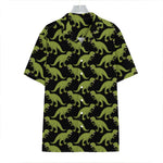 Tyrannosaurus Rex Pattern Print Hawaiian Shirt