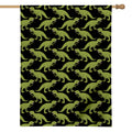 Tyrannosaurus Rex Pattern Print House Flag