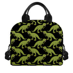 Tyrannosaurus Rex Pattern Print Insulated Lunch Bag