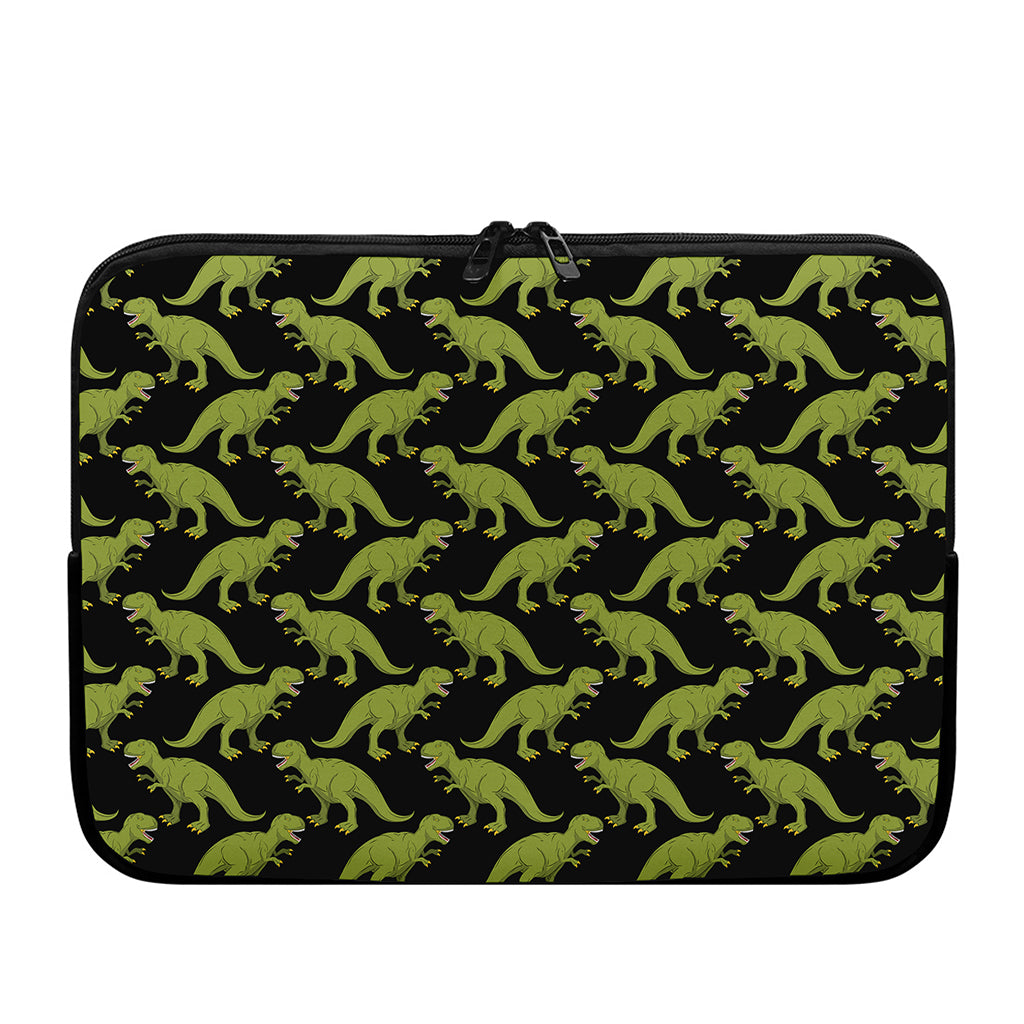 Tyrannosaurus Rex Pattern Print Laptop Sleeve