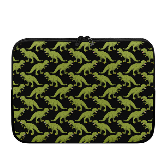 Tyrannosaurus Rex Pattern Print Laptop Sleeve