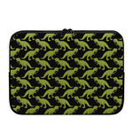 Tyrannosaurus Rex Pattern Print Laptop Sleeve