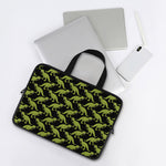 Tyrannosaurus Rex Pattern Print Laptop Sleeve With Handle