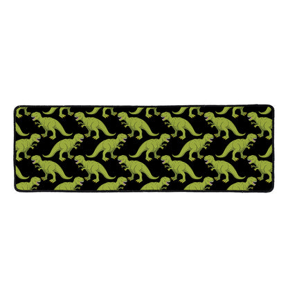 Tyrannosaurus Rex Pattern Print Long Kitchen Mat