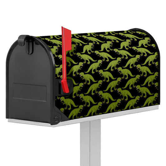 Tyrannosaurus Rex Pattern Print Mailbox Cover