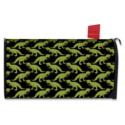 Tyrannosaurus Rex Pattern Print Mailbox Cover