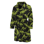 Tyrannosaurus Rex Pattern Print Men's Bathrobe