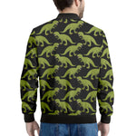 Tyrannosaurus Rex Pattern Print Men's Bomber Jacket