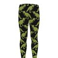 Tyrannosaurus Rex Pattern Print Men's Leggings